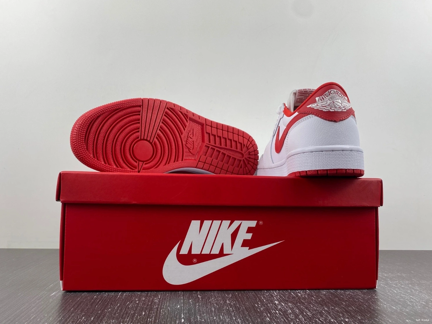 CZ0790-161 OG Low Air 1 Red University Jordan 0411